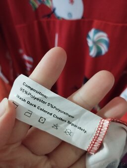 Šaty s vánočním motivem - 4