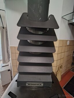 Krbová kamna + výměník + inst. ala hodinový manžel - 4