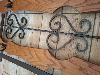 Stylová sada do předsíně – zrcadlo + věšák - 4