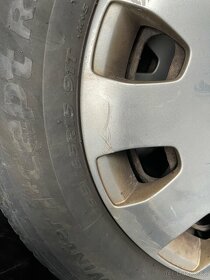 Prodam plechove disky  Octavia 195/65R15 Hankook - 4