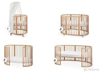 Stokke Sleepi rozšiřeni – Junior Walnut (hnědá) - 4