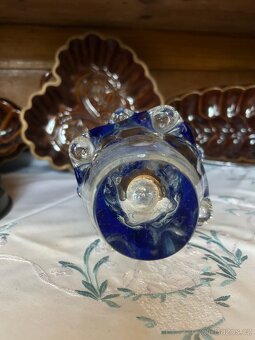 Váza z hutního skla Ladislav Paleček, Škrdlovice - 4