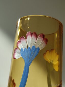 Stará secesní váza a mísa - 4