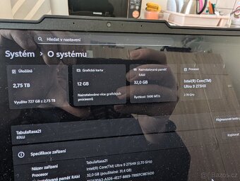 Herní Lenovo Legion Pro 5 16IAX10H Eclipse Black - 4