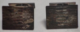 Stříbrné manžetové knoflíky - 4