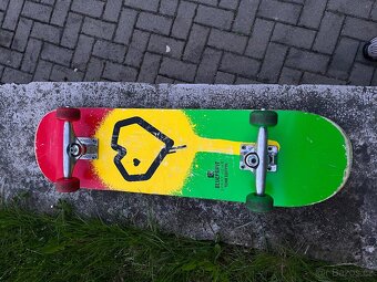 Skateboard Blueprint Spray Heart 8” - 4
