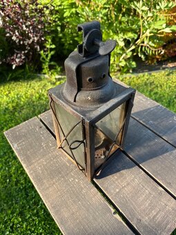 Drážní lampa Německo Whermacht 1940 - 4