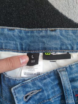 Dámské moto džíny W-TEC Panimali – modré - 4