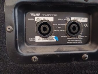 Reproduktory Yamaha a bosse - 4