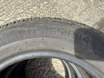 4ks letní pneu Michelin Energy Saver - 175/65/14 vzorek 7mm - 4