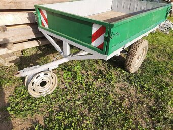 Prodám káru za  malotraktor - 4