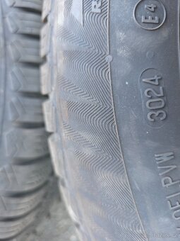 Plechové disky R14 5x100 + nové zimní pneu 185/60 R14 82T - 4