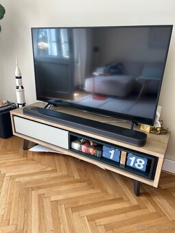TV stolek a příborník - masivní akát - 4