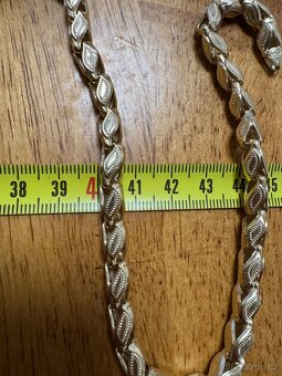 Zlatý řetízek 11,3G, řetěz slza robustní 14 kt nepouživaný - 4