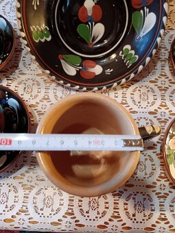 Lidová keramická souprava - Sárospatak - Maďarsko - 4