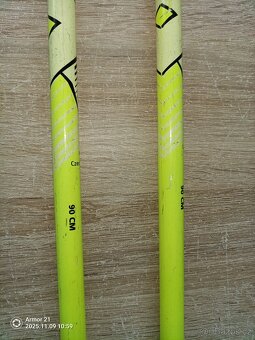 Hůlky na sjezdové lyžování 90,cm  100 cm. - 4