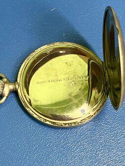 Kapesní hodinky Zenith s gravírováním “Karel Adamec, Čáslav” - 4