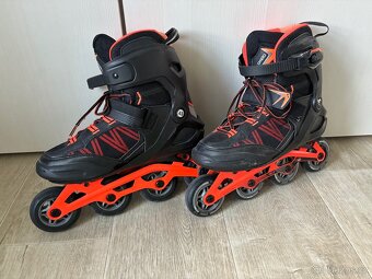 Brusle skate long board florbal set - 4
