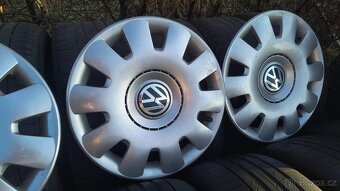 Sada 4ks originálních poklic Volkswagen 15' - 4