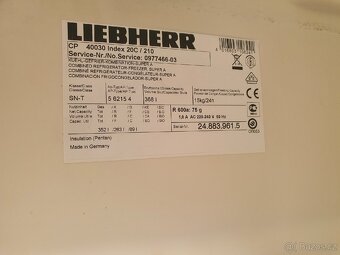 Prodám kombinovanou lednici s mrazákem - 4