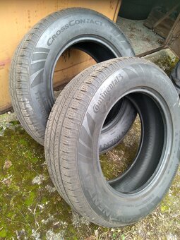 Prodám 2 pěkné letní gumy Continental 255/65 R19 - 4