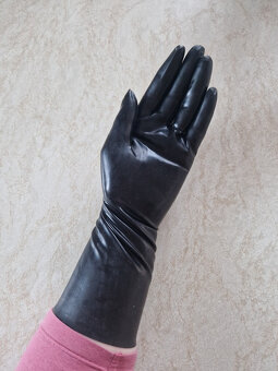 Latexové rukavice M - 4