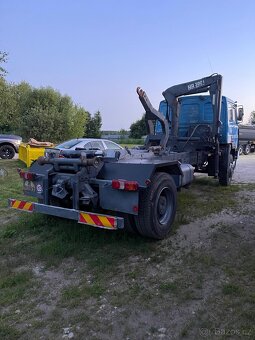 Liaz 110 hákový nosič kontejnerů+hydraulická ruka - 4