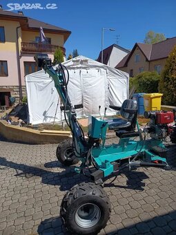 Kráčející bagr nový, diesel motor, včetně přísl. - 4