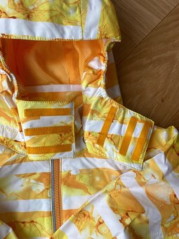 membránová bunda Reima Fasarby - Orange yellow 134 - 4