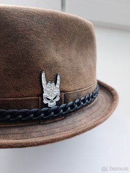 Prodám klobouk Porkpie fiebig vintage - 4