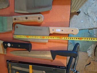 Kuchařské a řeznické profi nože a sekáčky,sekyra - 4