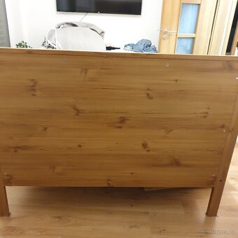 Postel Ikea 140x200 s roštem a matraci - 4