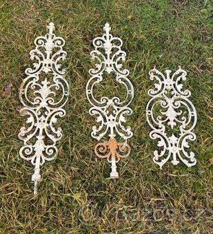 Staré litinové zábradlí - 4