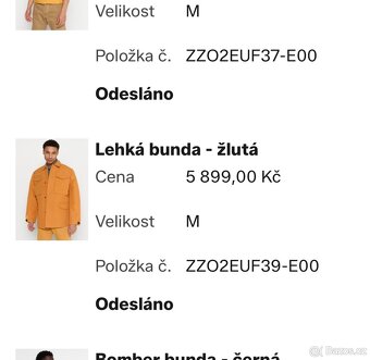 Nová pánská bunda G-Star RAW okrová vel.M - 4