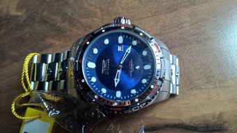 ze sbírky-Invicta Hydromax Automatic Blue Dial WR200 - 4
