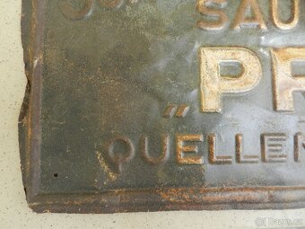 REKLAMNÍ CEDULE PRAGA 20 léta - 4