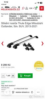 Příčníky Thule Wingbar Edge - 4