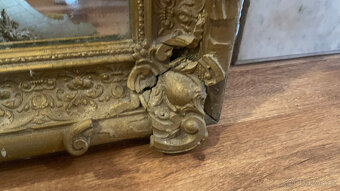 Starožitné zámecké zrcadlo - 4