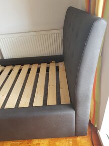 Koženková postel - 4