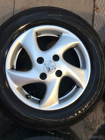Prodám originální alu sadu PEUGEOT 406 (206) - 4
