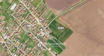 Prodej stavebních pozemků, celková výměra 4 447 m2 - Olbramo - 4