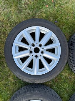 Krásná zimní ALU sada MINI 5x112, 5,5Jx16, TPMS senzory - 4