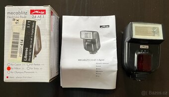 Metz Mecablitz 24 AF-1 Digital Mount Flash - Nikon AF i-TTL - 4