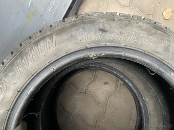 Zimní pneu Riken 155/65R14 7.5mm - 4