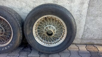 Drátěná kola na Jaguar E-type, S-type … - 4