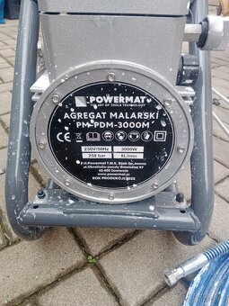 Hydrodynamický malířský stříkací agregát Powermat 1500 W - 4