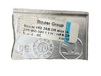Hagusy chromové 3T9860025 3T9860026 Škoda Superb 2 kombi 10 - 4