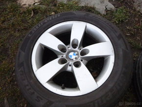 4x orig. alu bmw a letní pneu 205/55 r16 - 4
