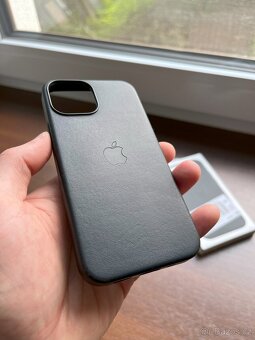 Apple iPhone 13 Mini Leather Case -- originální kožený kryt - 4