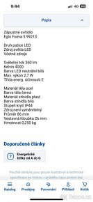 Vestavná led světla Eglo - 4